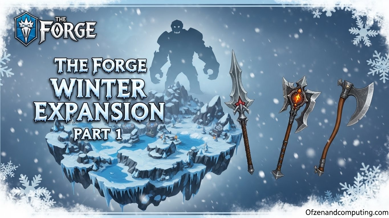 The Forge Winter Expansion Part 1 Update