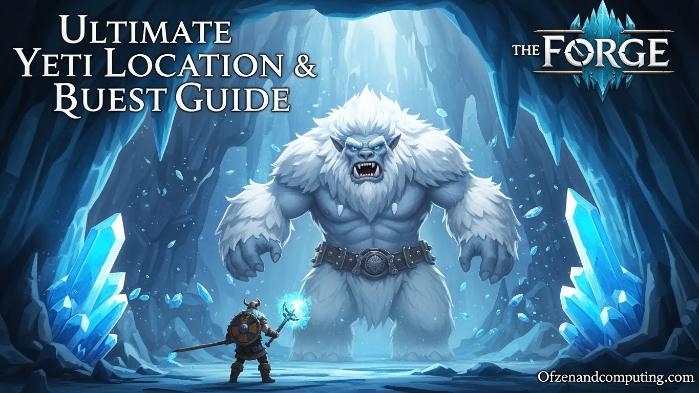 The Forge Yeti Location & Bjorn Quest
