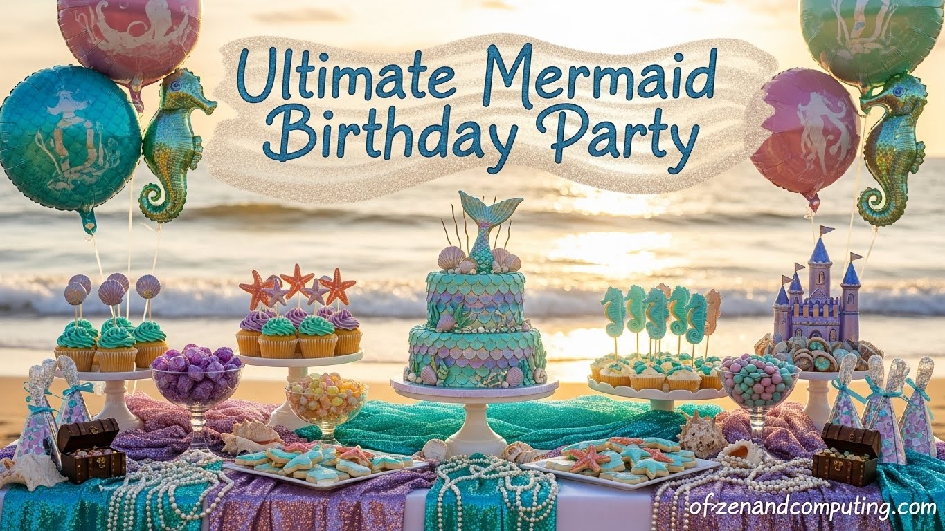 Ultimate Mermaid Birthday Party