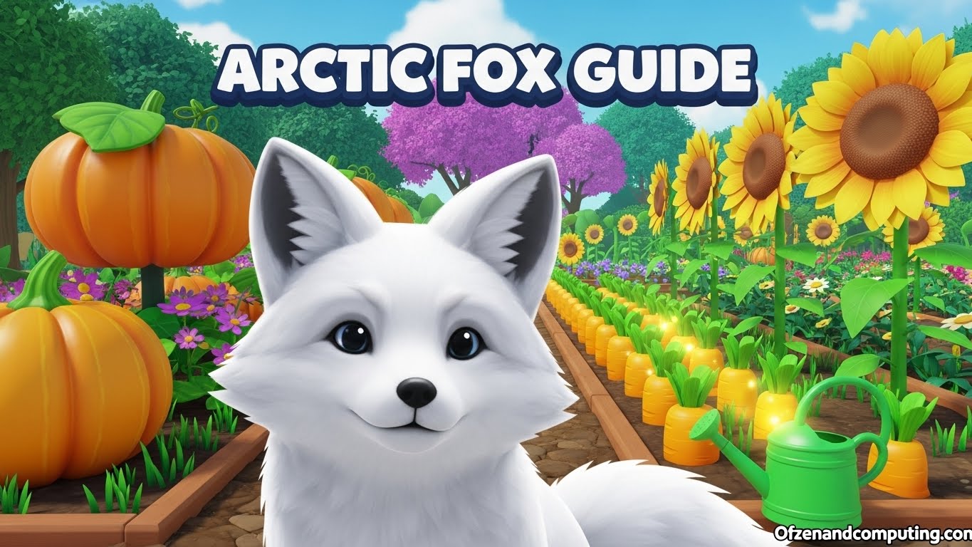 What Does the Arctic Fox Do in Grow a Garden