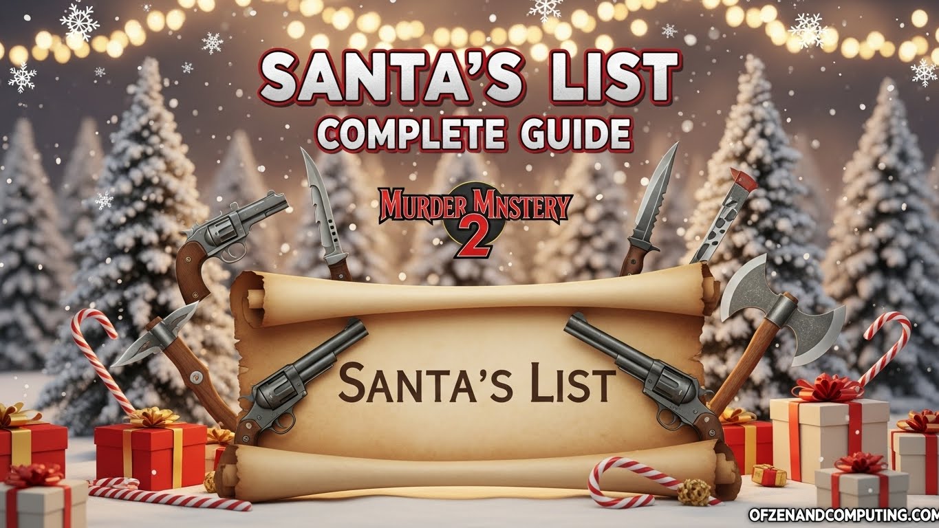 When is The Next Murder Mystery 2 Santa's List Update