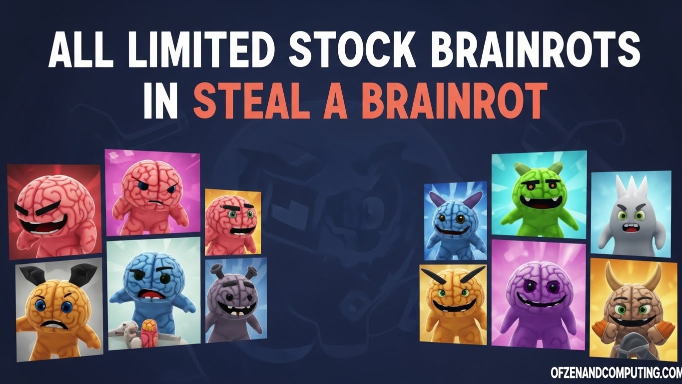 All Limited Stock Brainrots Guide