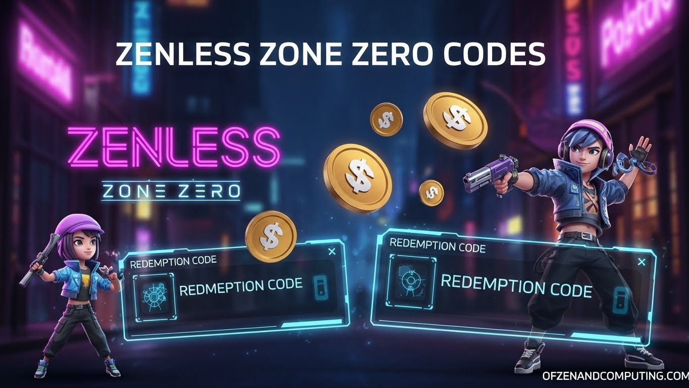 Zenless Zone Zero Codes
