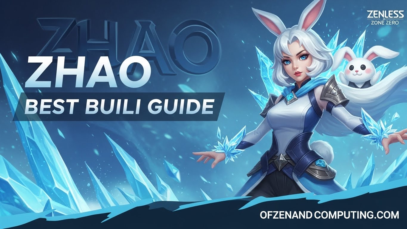 Zhao Best Build In Zenless Zone Zero