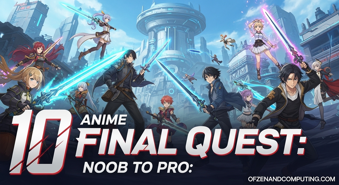 10 Anime Final Quest: Noob to Pro
