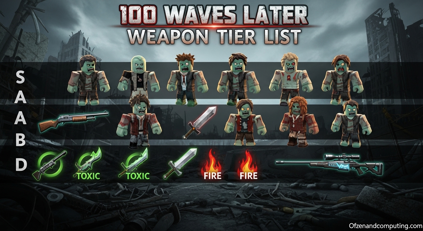 100 Waves Later Weapon Tier List
