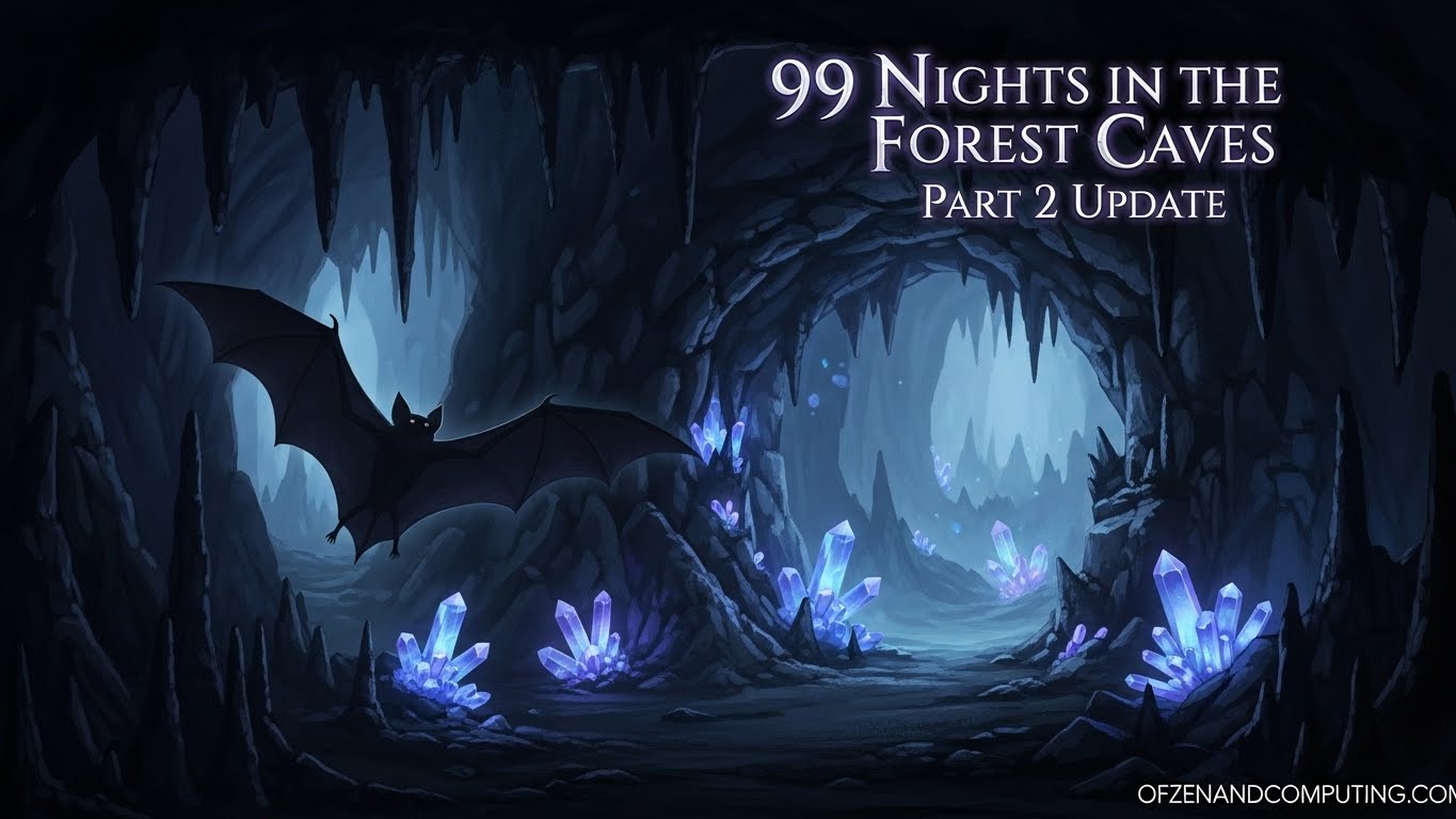 99 Nights in the Forest Caves Part 2 Update