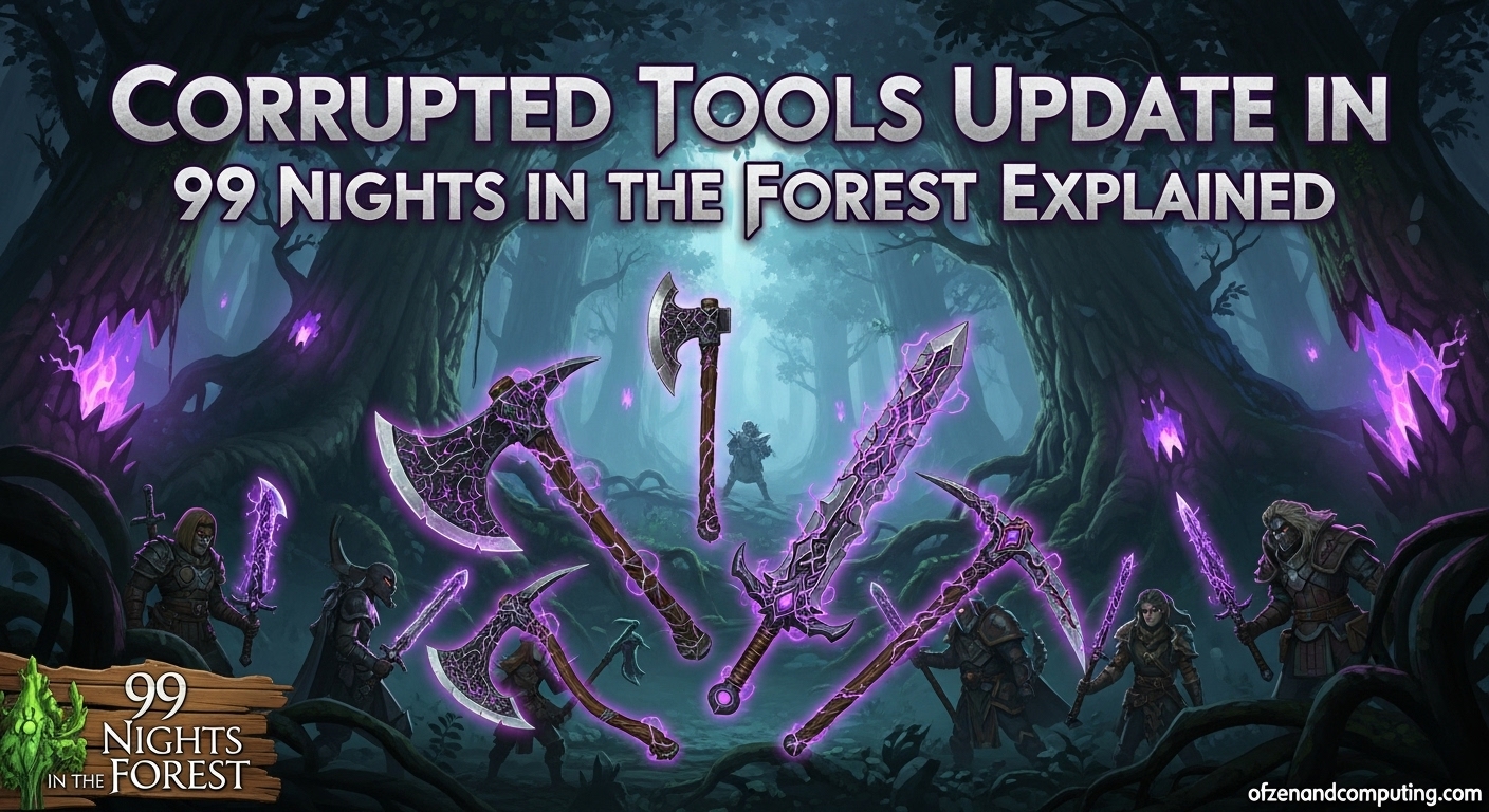 99 Nights in the Forest Corrupted Tools Update