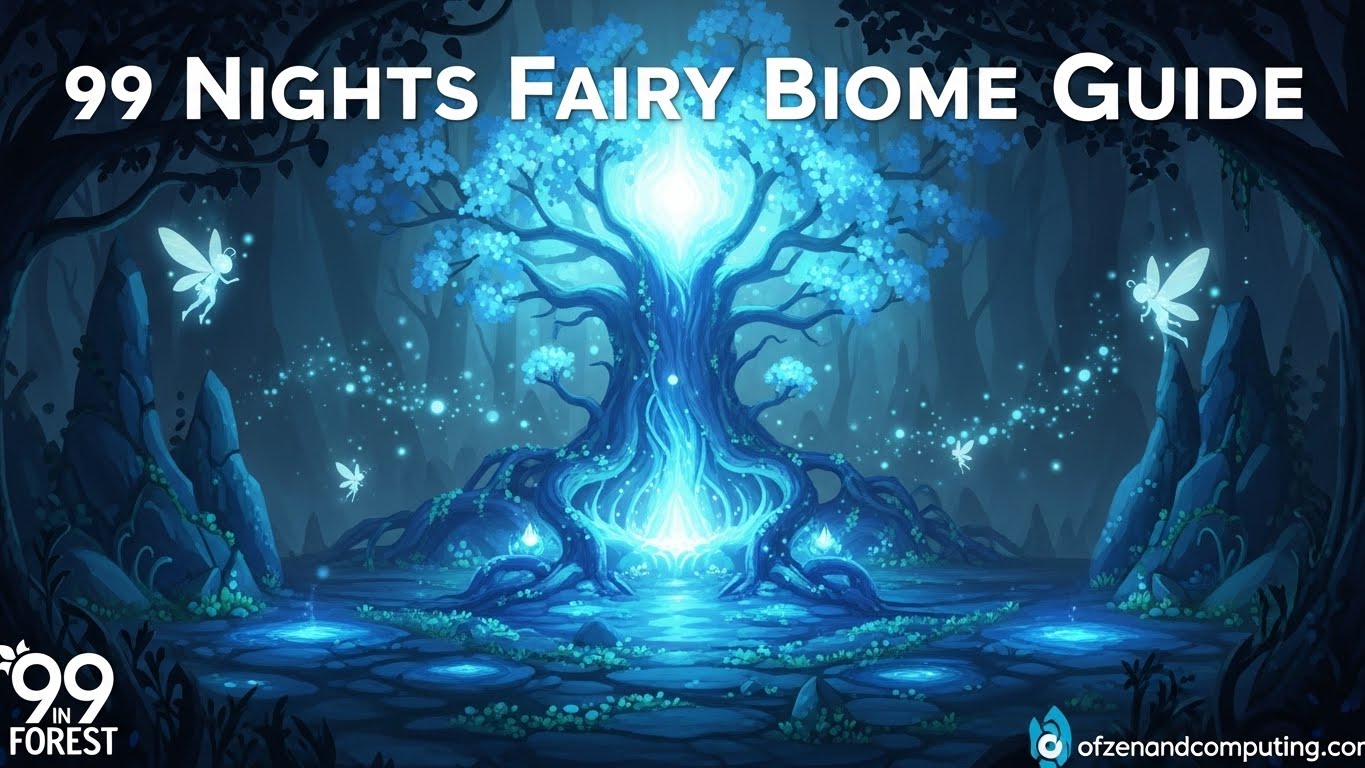 99 Nights in the Forest Fairy Biome Guide