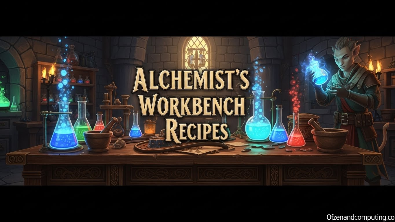 Alchemist’s Workbench Recipes