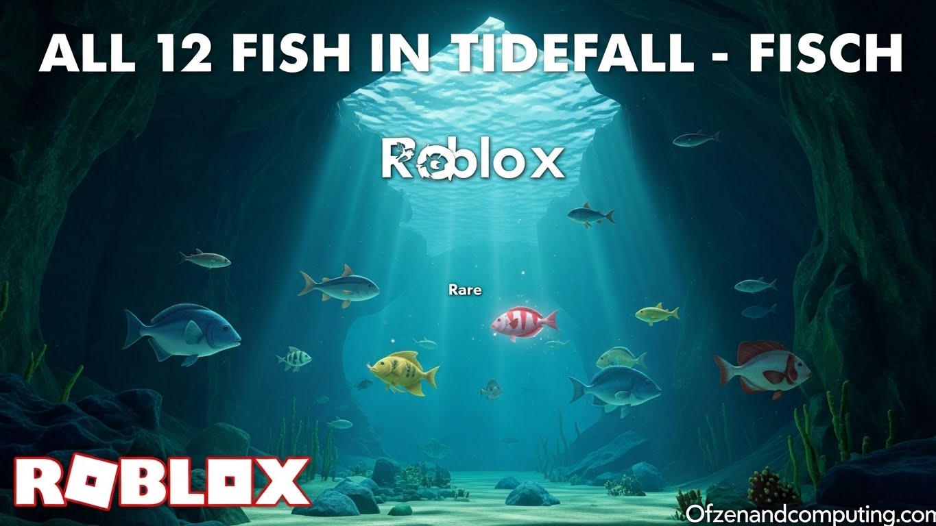 All 12 Fish in Tidefall Fisch