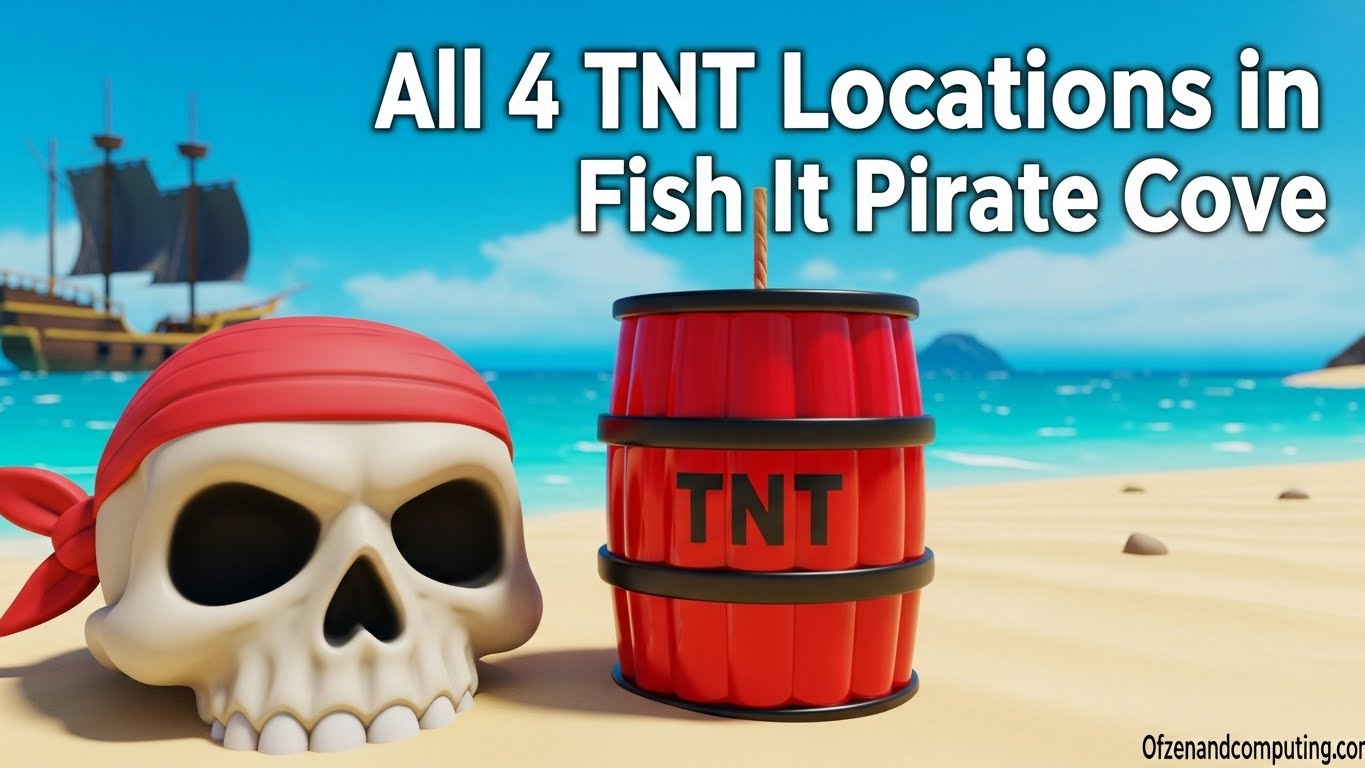 All 4 TNT Locations in Fish It Pirate Cove