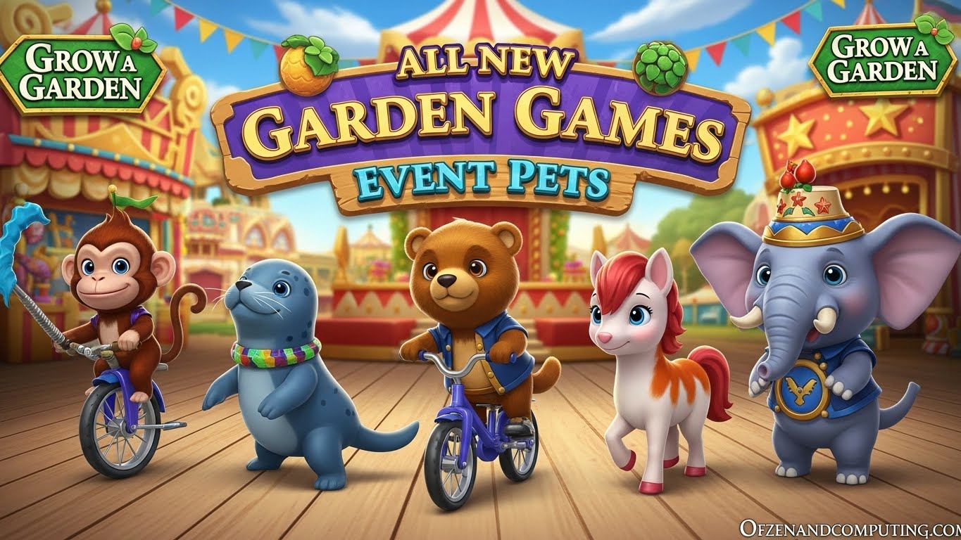 All 5 New Carnival Pets in Grow a Garden