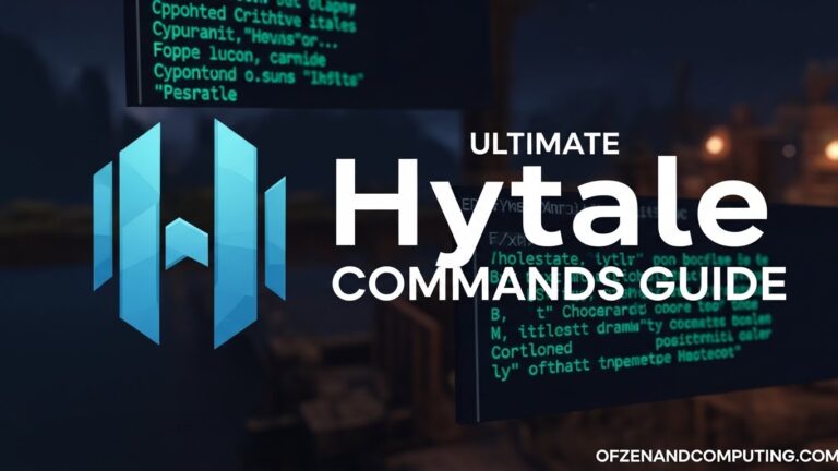 All Hytale Console Commands How To Use March 2026 Ultimate Guide All Hytale Console Commands How To Use 768x432 