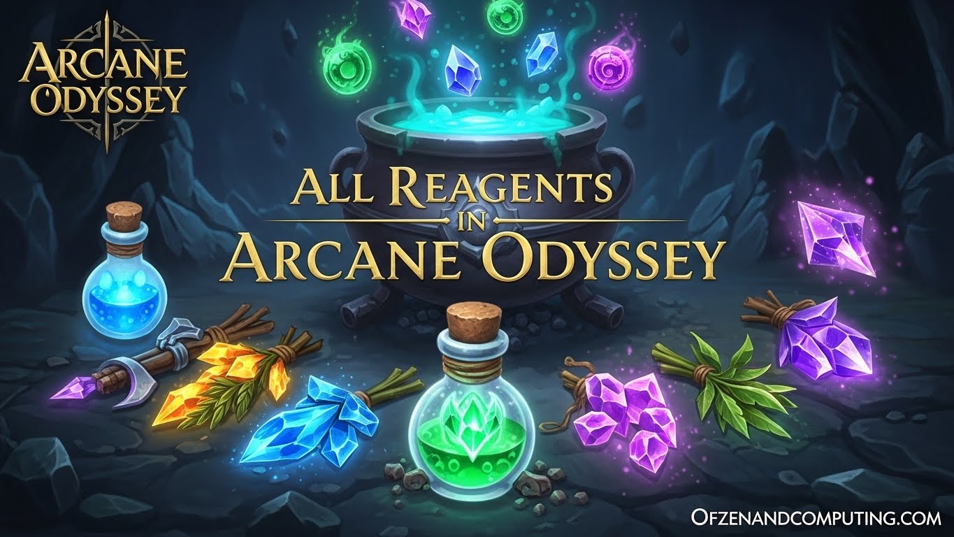 All Reagents in Arcane Odyssey