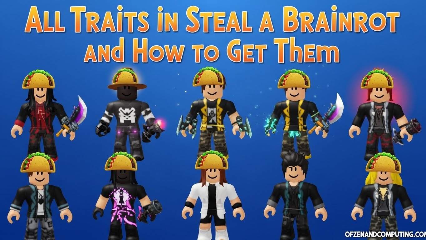 All Steal a Brainrot Traits & How to Get Them