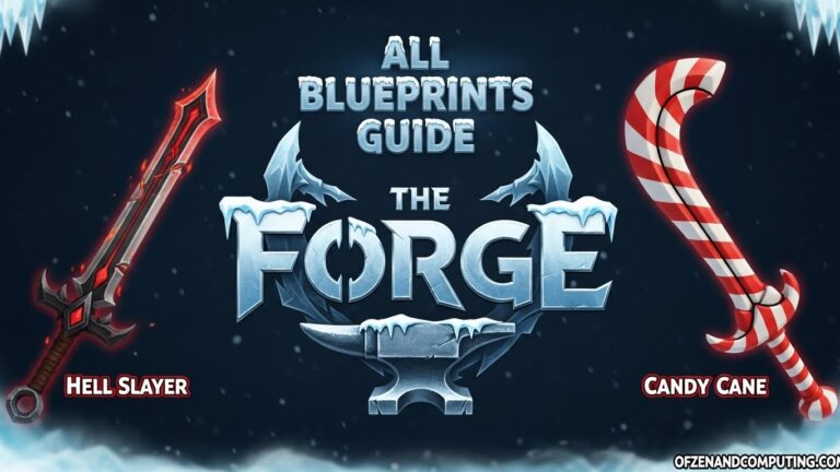All The Forge Blueprints & How to Get Them (February 2026) Complete Guide