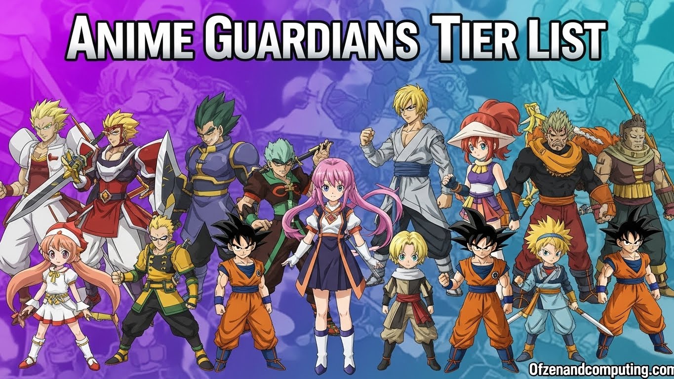 Anime Guardians Tier List