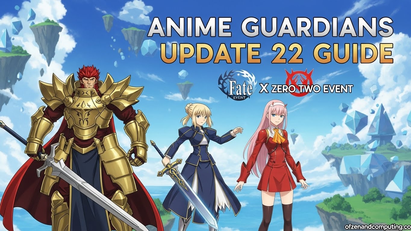 Anime Guardians Update 22 Guide