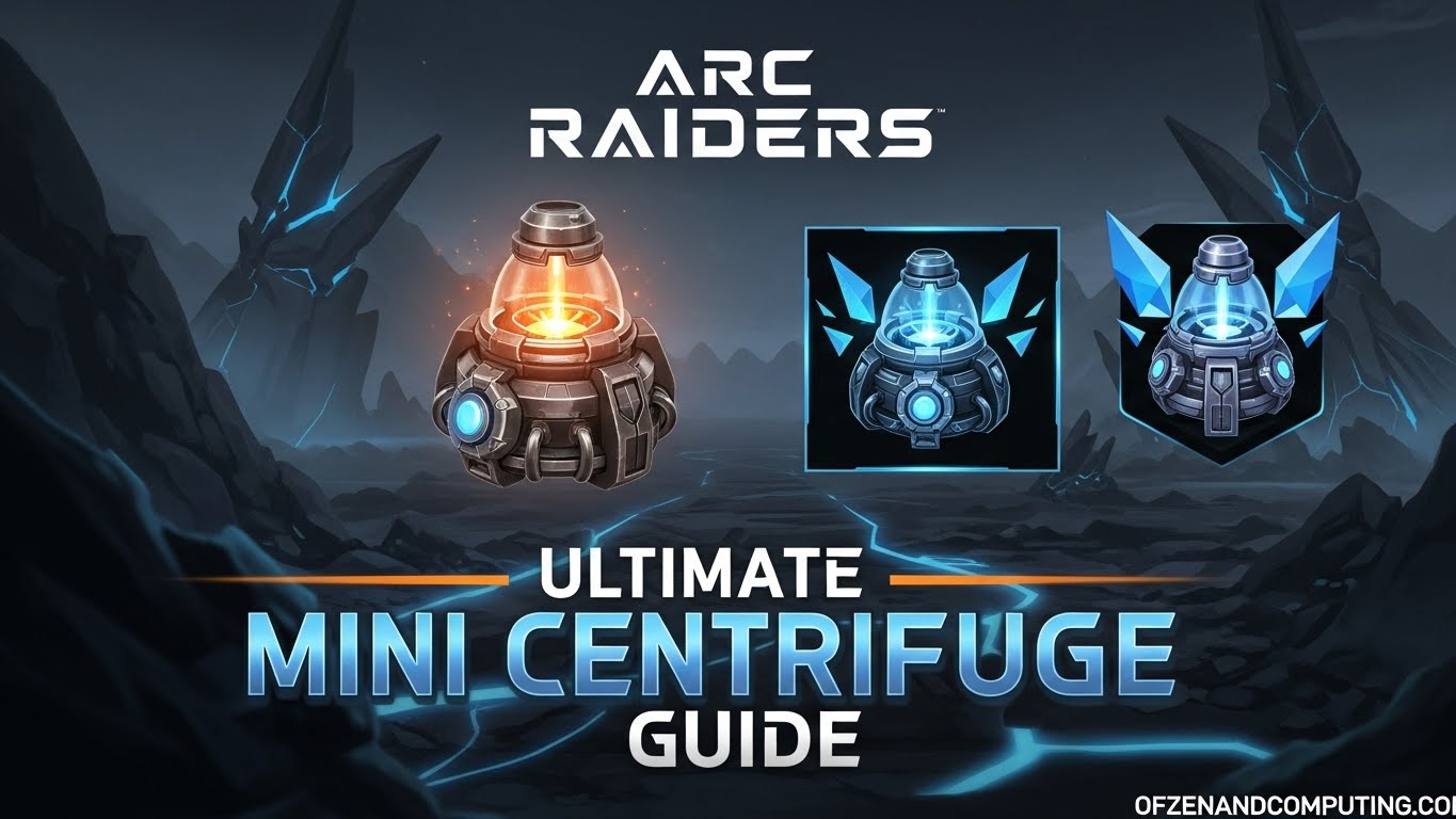 Arc Raiders Mini Centrifuge Guide