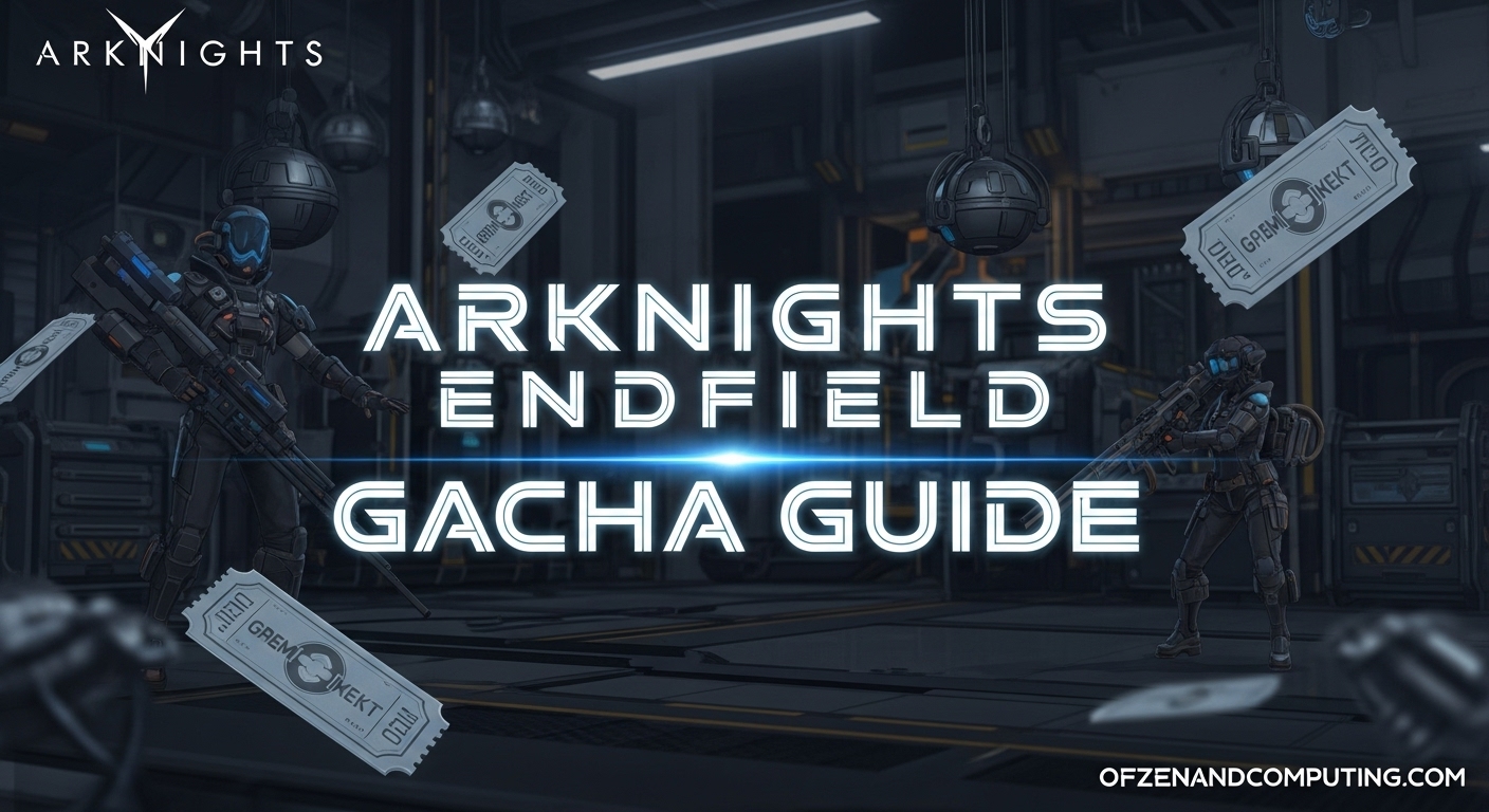 Arknights Endfield Gacha