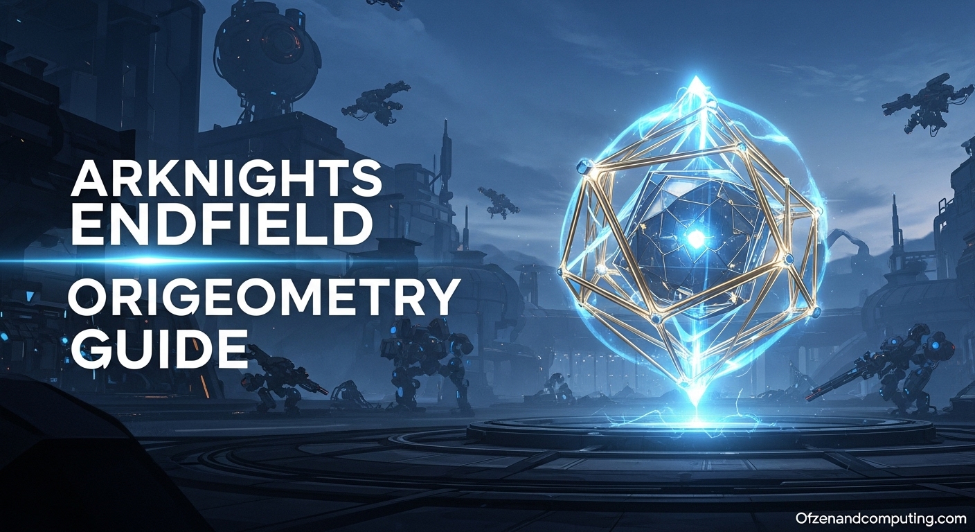 Arknights Endfield Origeometry Guide
