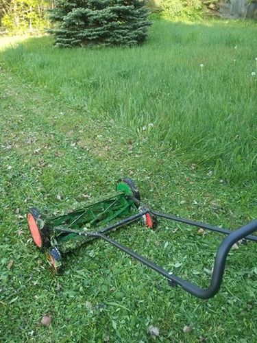 Scotts Outdoor Power Tools 2000-20S 20-Inch 5-Blade Classic Push Reel Lawn Mower, Green - Customer Photo 2