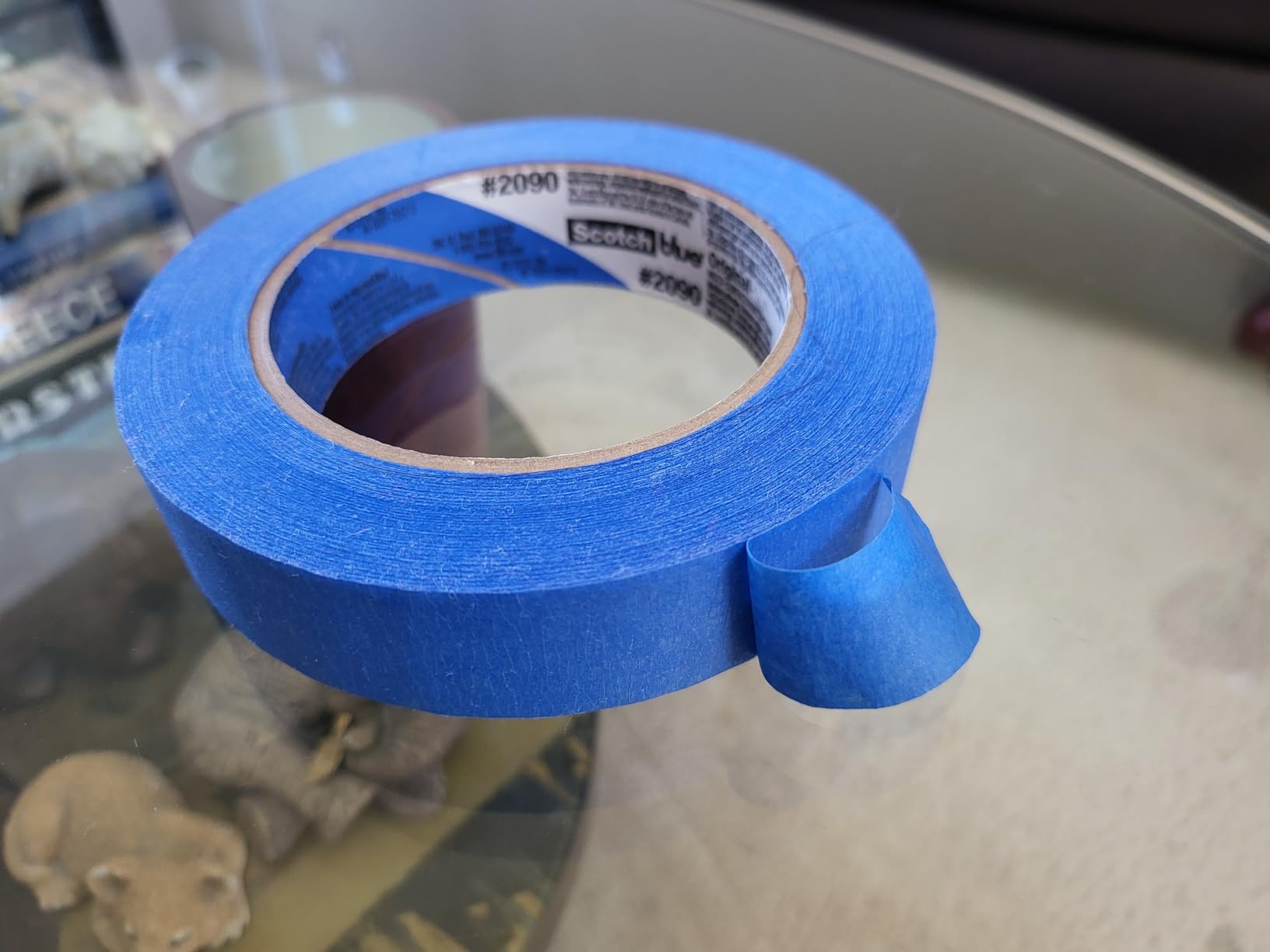 ScotchBlue Original Multi-Surface Painters Tape, 1 Inch Wide (0.94 In. x 60 Yds), 1 Roll, Blue Paint Tape Protects Surfaces and Removes Easily - Customer Photo 2