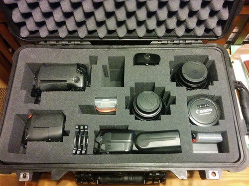 Pelican 1510 Case With Foam (Black) - Carry-On Wheeled Protector Case - Customer Photo 1