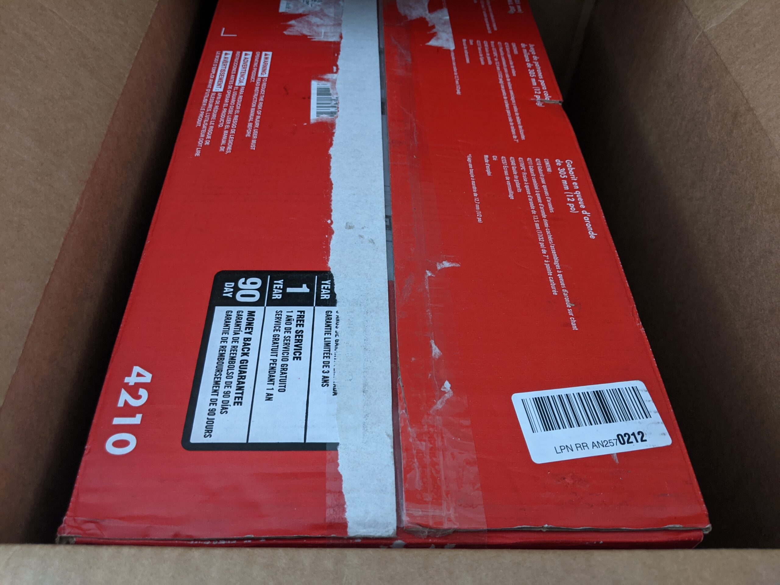 PORTER-CABLE Dovetail Jig, 12-Inch (4210) Silver - Customer Photo 2