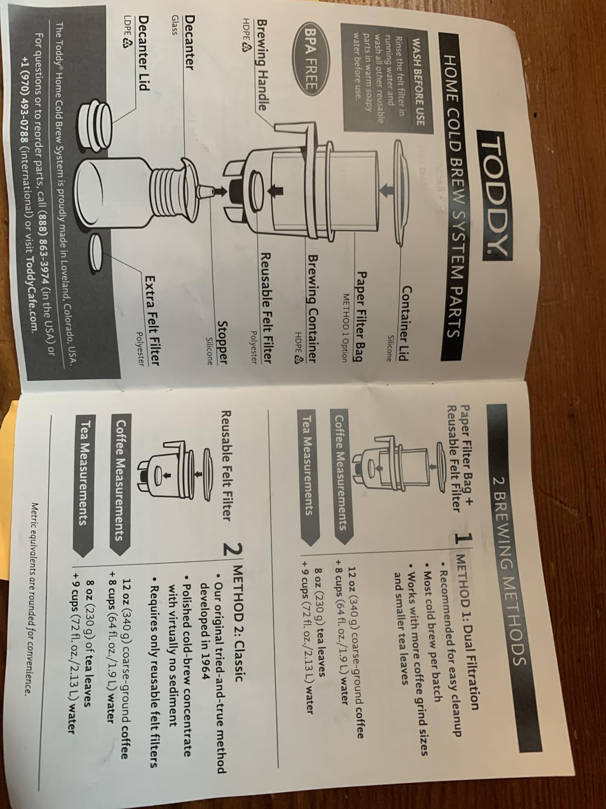 Toddy Cold Brew System - Customer Photo 1