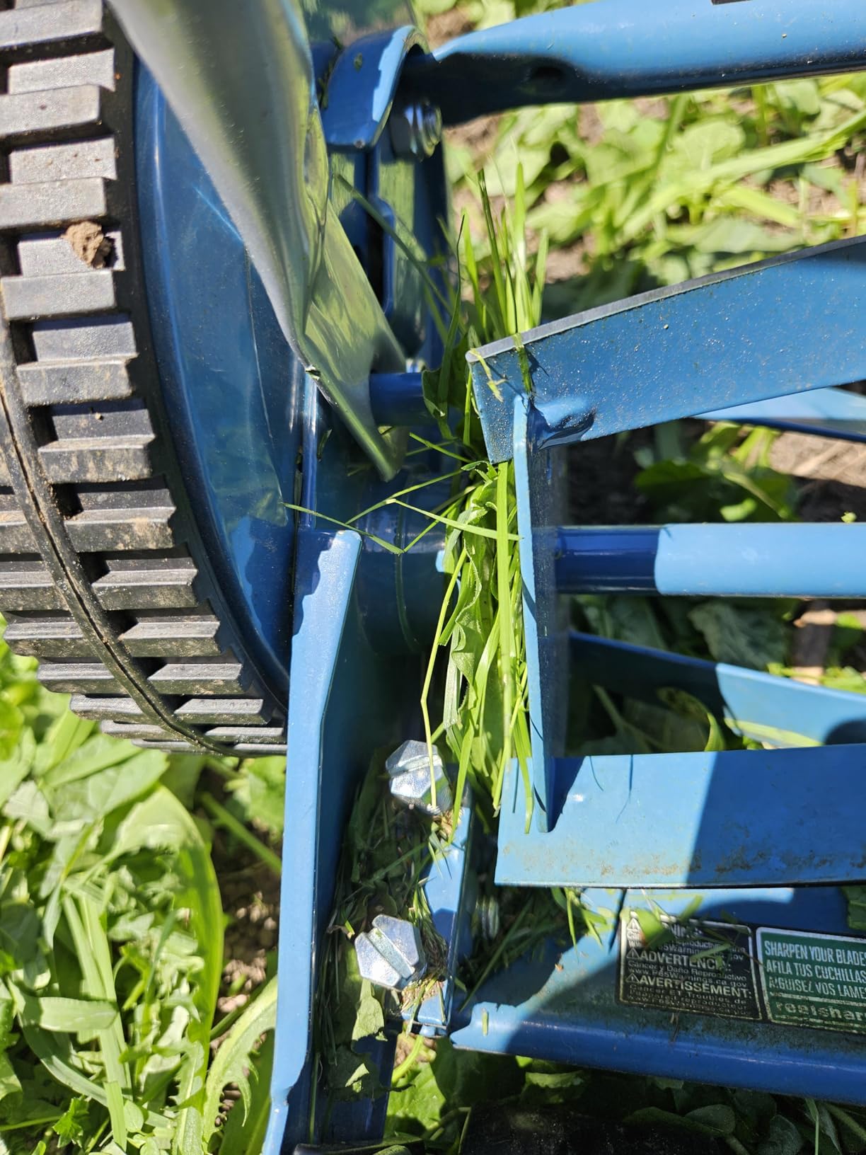 Great States 815-18 18-Inch 5-Blade Push Reel Lawn Mower, 18-Inch, 5-Blade, Grey - Customer Photo 2