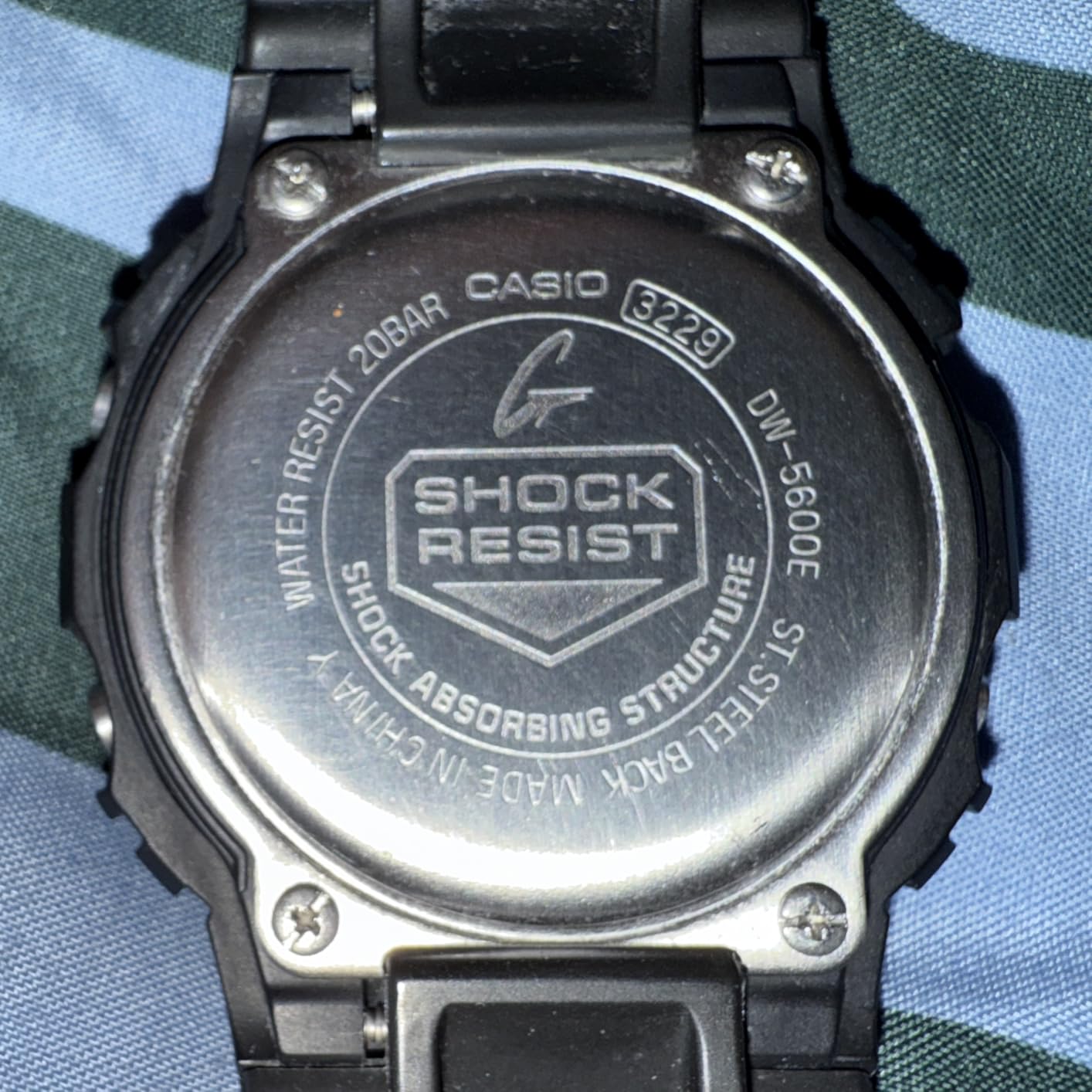 Casio G-Shock Shock Resistant DW5600UE-1V Men's Water Resistant Black Resin Sport Watch - Customer Photo 1