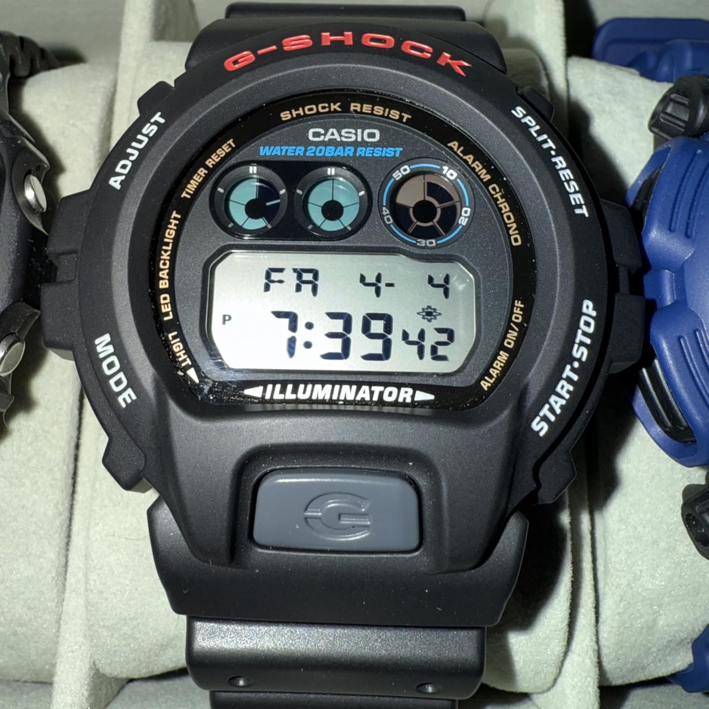 Casio Men's G-Shock DW6900-1V Black Resin Sport Watch - Customer Photo 1