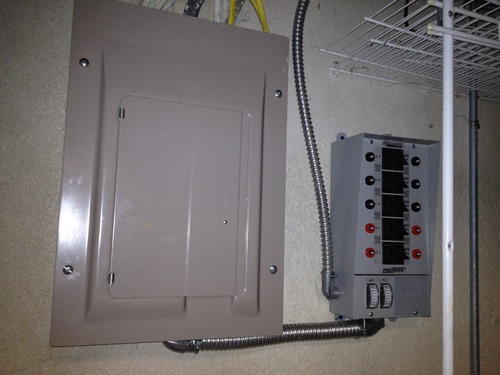 Reliance Controls 31410CRK Pro/Tran 10-Circuit 30 Amp Generator Transfer Switch Kit - Customer Photo 1
