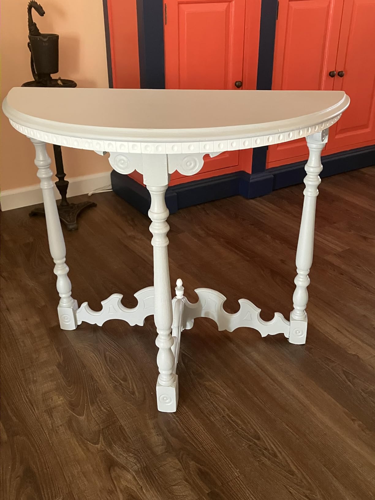 Varathane Water-Based Crystal-Clear Ultimate Polyurethane | Interior Wood Protection | Fast Dry Time | Easy Clean Up | Satin | Half Pint - Customer Photo 2