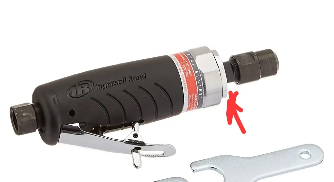 Ingersoll Rand 3107G 1/4-Inch Straight Air Die Grinder with Ergonomic Grip Customer Review Ingersoll Rand 3107G 1/4-Inch Straight Air Die Grinder with Ergonomic Grip - Customer Photo 1