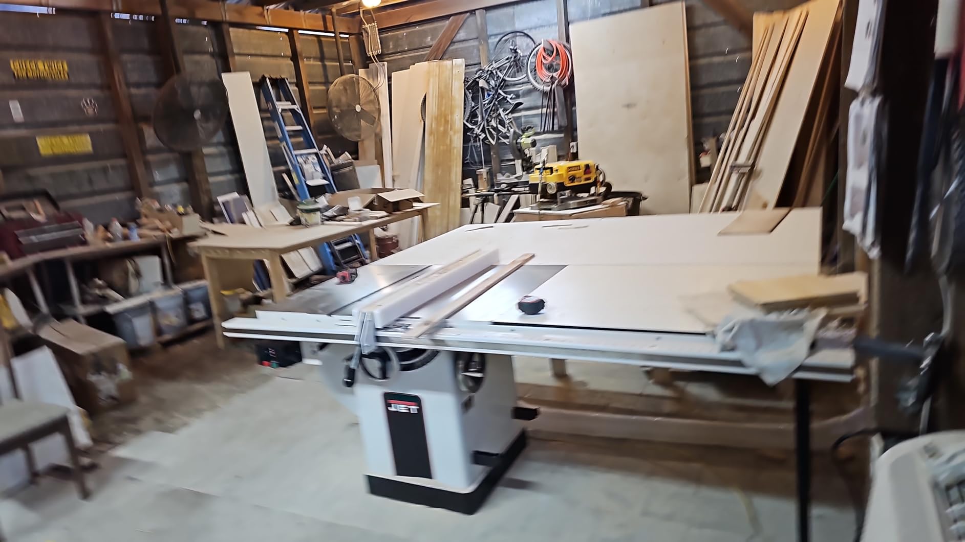 JET 10-Inch Deluxe XACTA Table Saw, 50-Inch Rip, 3 HP, 230V 1Ph (JTAS-10XL50-1DX) - Customer Photo 1