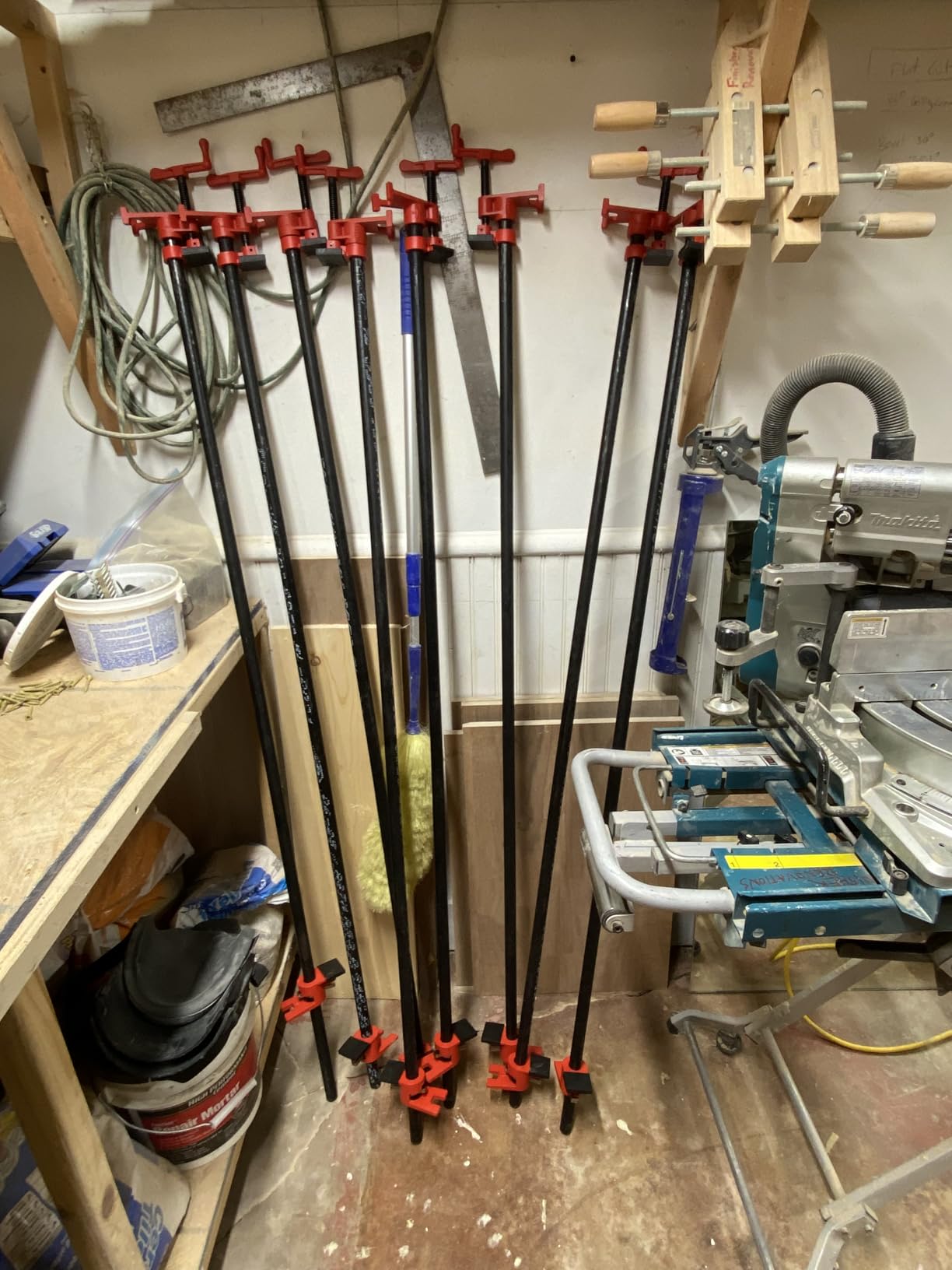 Bessey BPC-H34, 3/4-In. H Style Pipe Clamps - Incredibly Versatile, Easy To Assemble, Indespensable Workshop Clamp For Woodworking, Carpentry, Home Improvement, and DIY Projects - Customer Photo 1