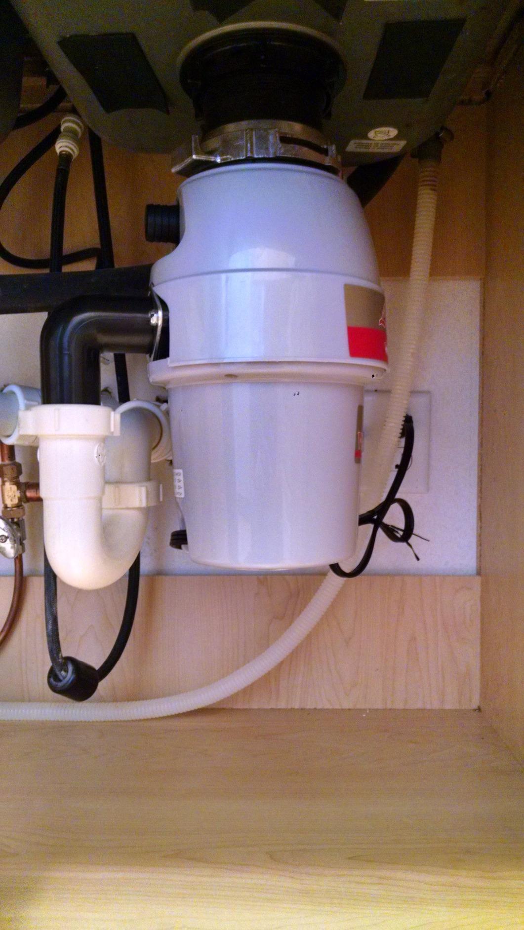 Waste King Garbage Disposal for Kitchen Sink with Power Cord, Food Waste Disposer, L-3200 - Customer Photo 1