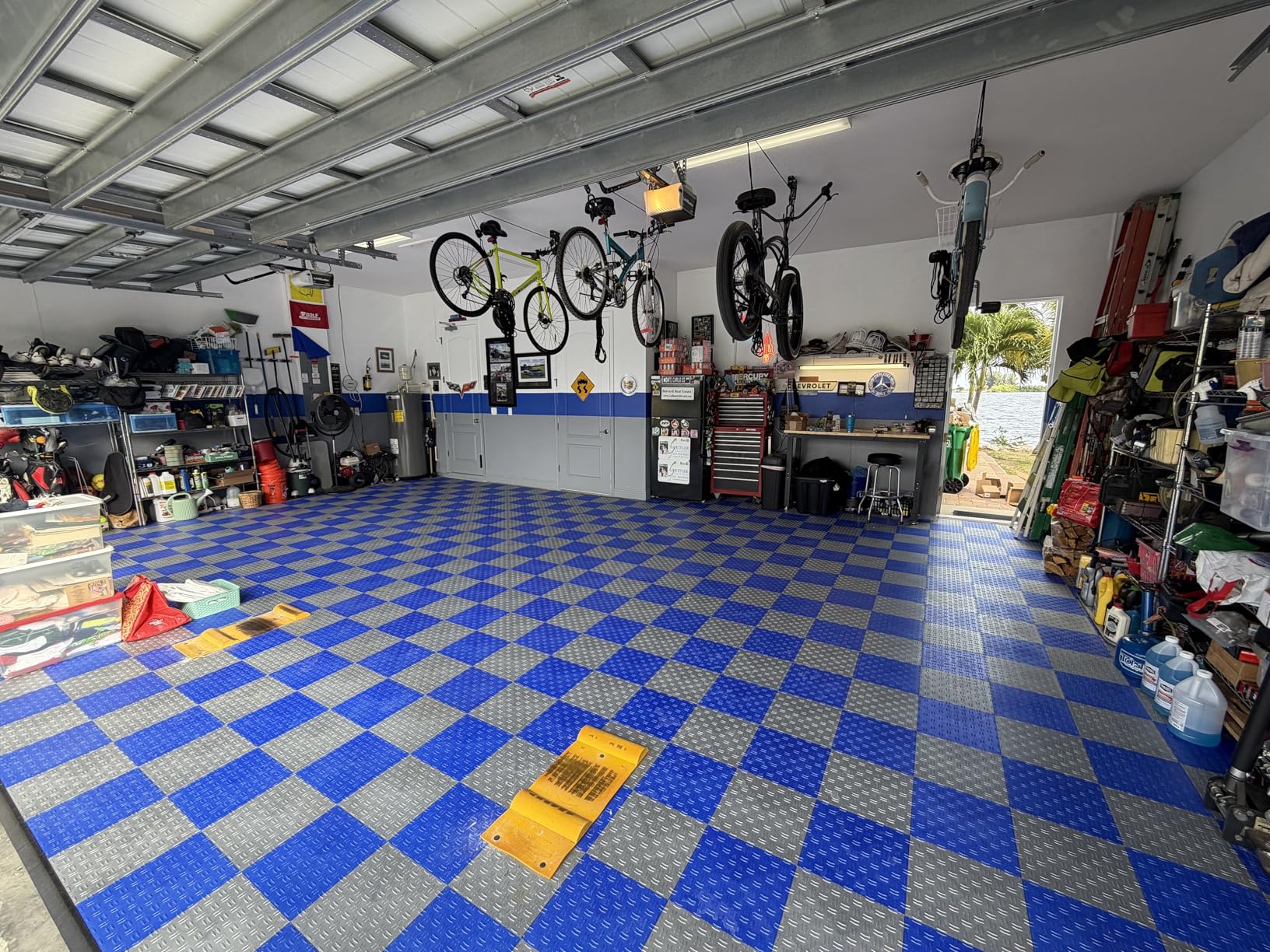 RAD Sportz Kayak Storage Hoists - Overhead Pulley Hoist Systems with 125lb Capacity Each for Canoes, Bikes, Ladders, and More - Customer Photo 2