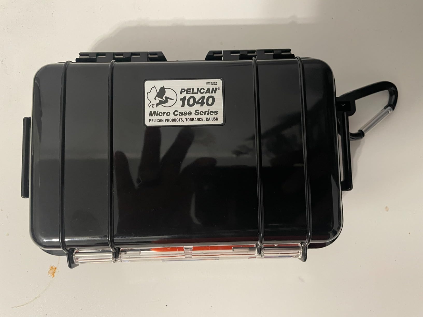 Pelican 1040 Micro Case (Black/Clear) - Small Accessory Case - Customer Photo 2