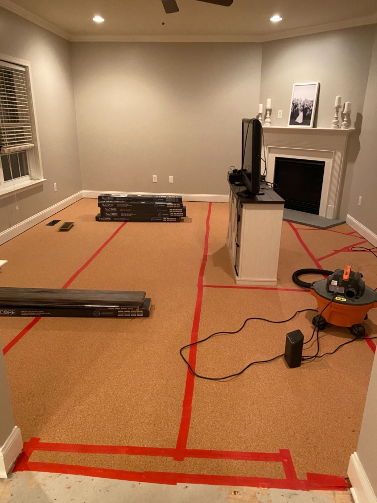 QEP 72000Q Natural Cork Underlayment Roll - 4 ft. Wide x 50 ft. Long x 6 mm Thick - 200 sq. ft. - Customer Photo 1