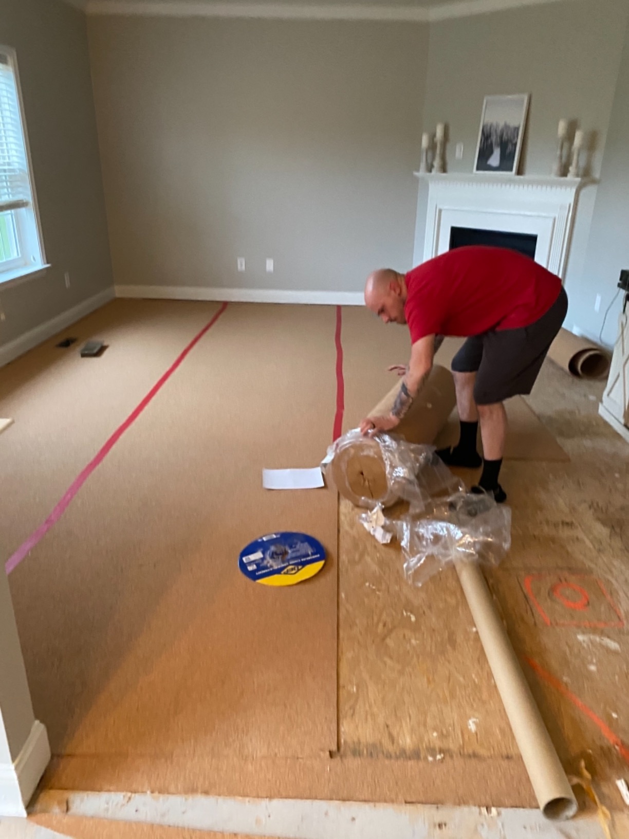 QEP 72000Q Natural Cork Underlayment Roll - 4 ft. Wide x 50 ft. Long x 6 mm Thick - 200 sq. ft. - Customer Photo 2