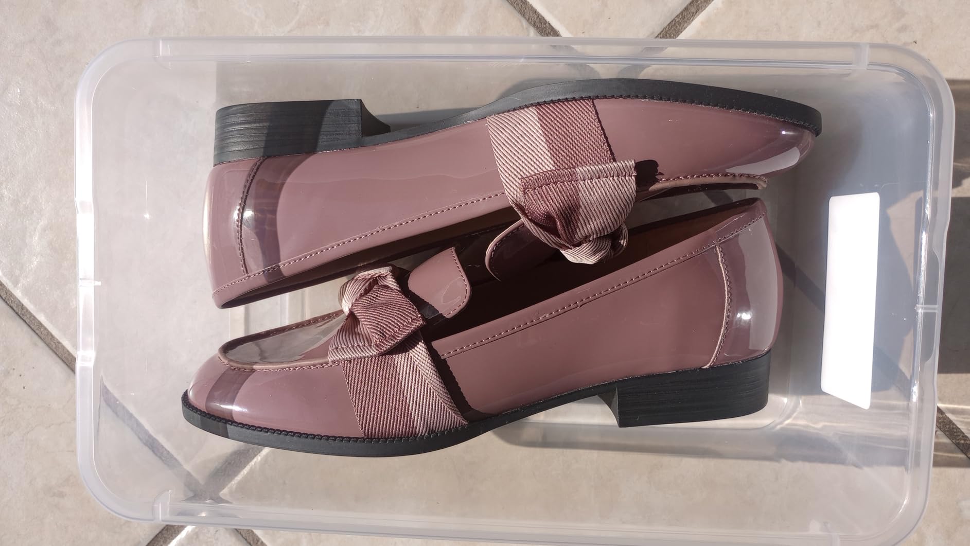 Sterilite 12-Pack 6 Quart Storage Boxes, Stackable Clear Plastic Bins with Snap-On Lids - Heavy-Duty Organizing Containers for Closet, Bathroom, and Office - Customer Photo 1