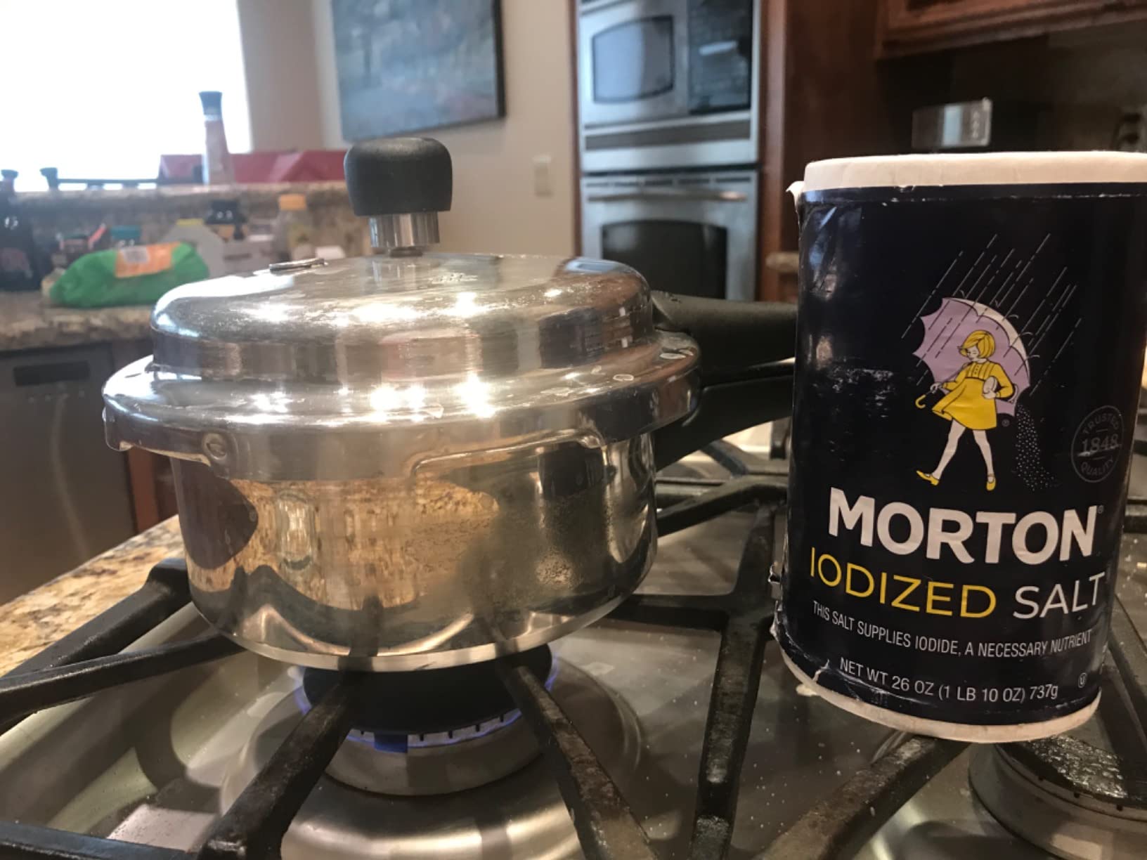 Prestige Popular Aluminum Pressure Cooker, 5 L, Silver - Customer Photo 3