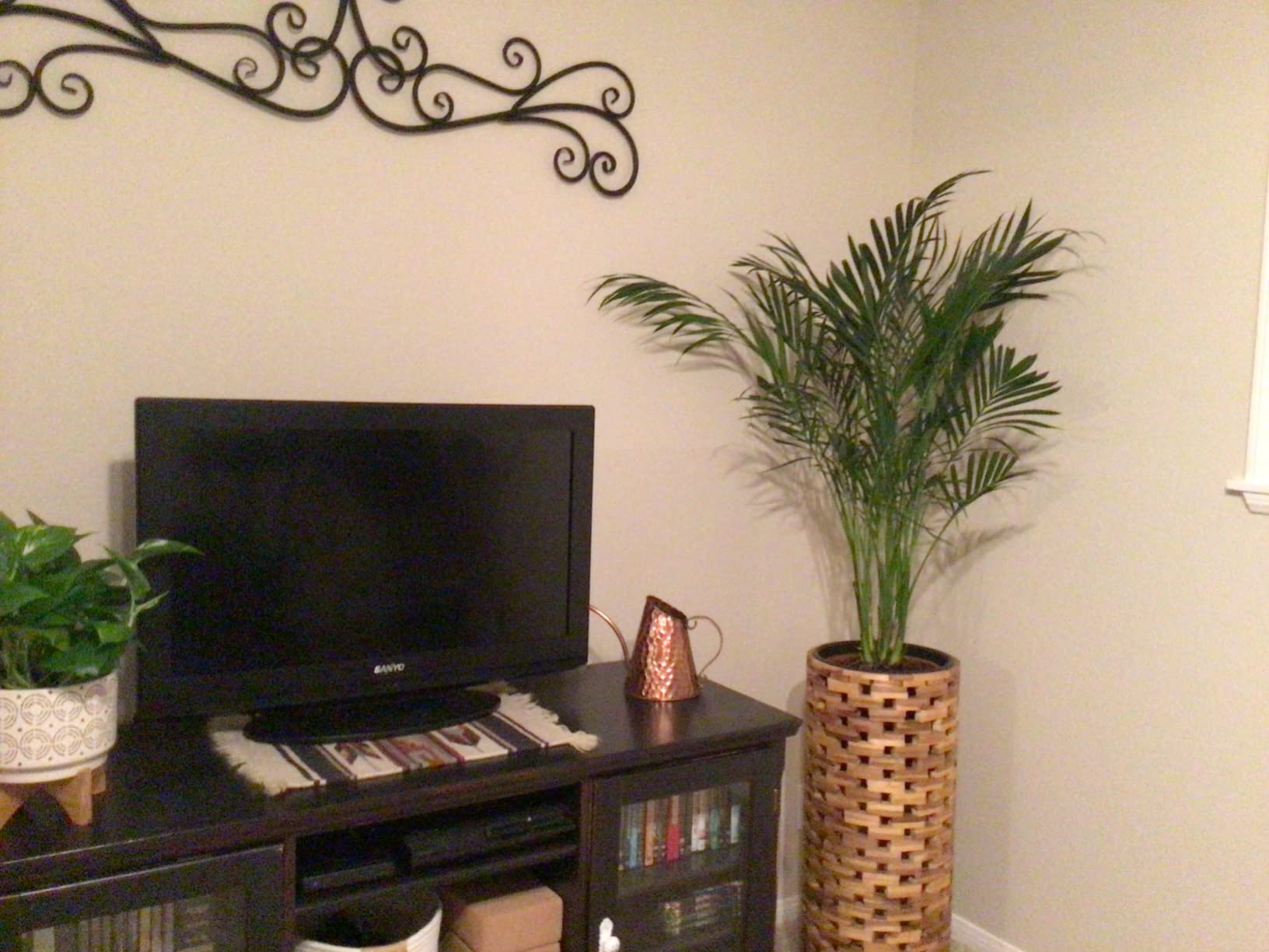 Achla Designs Dainty Hammered Copper Watering Can, 3 Pint - Customer Photo 2