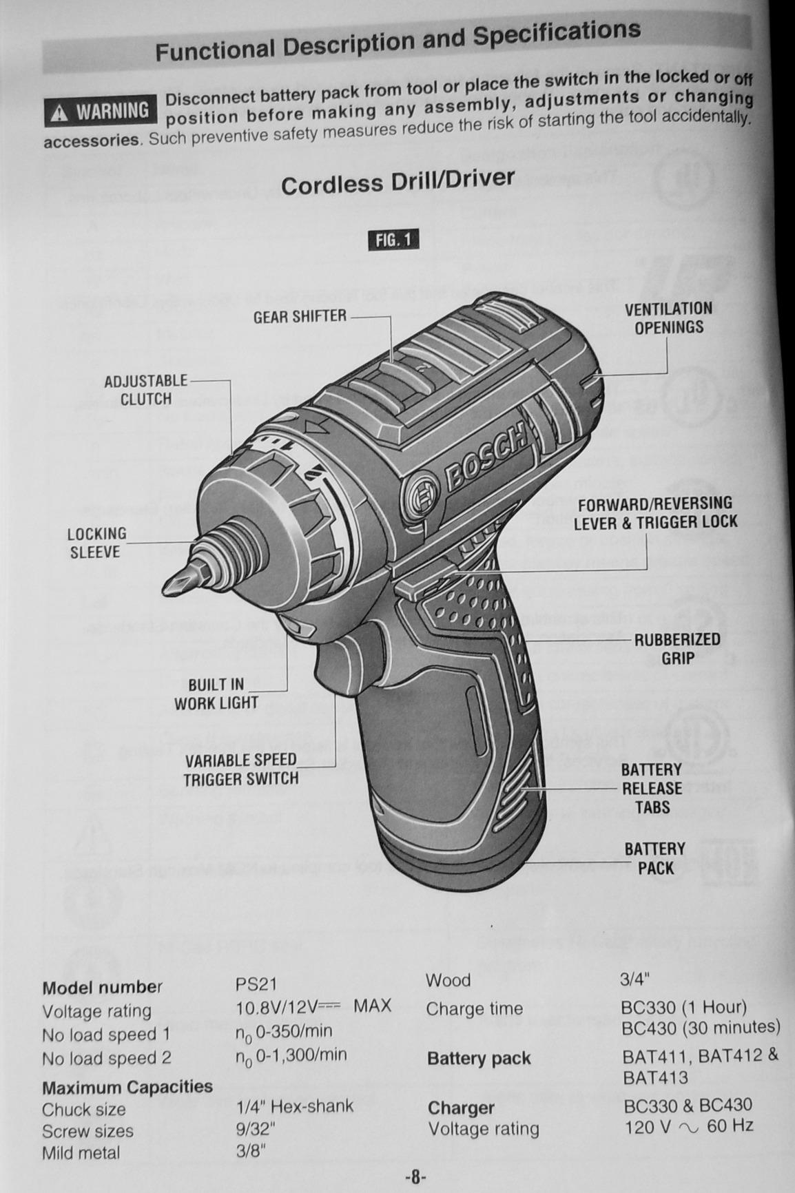 Bosch PS21-2A 12V Max Two-Speed Pocket Driver Kit - Customer Photo 1