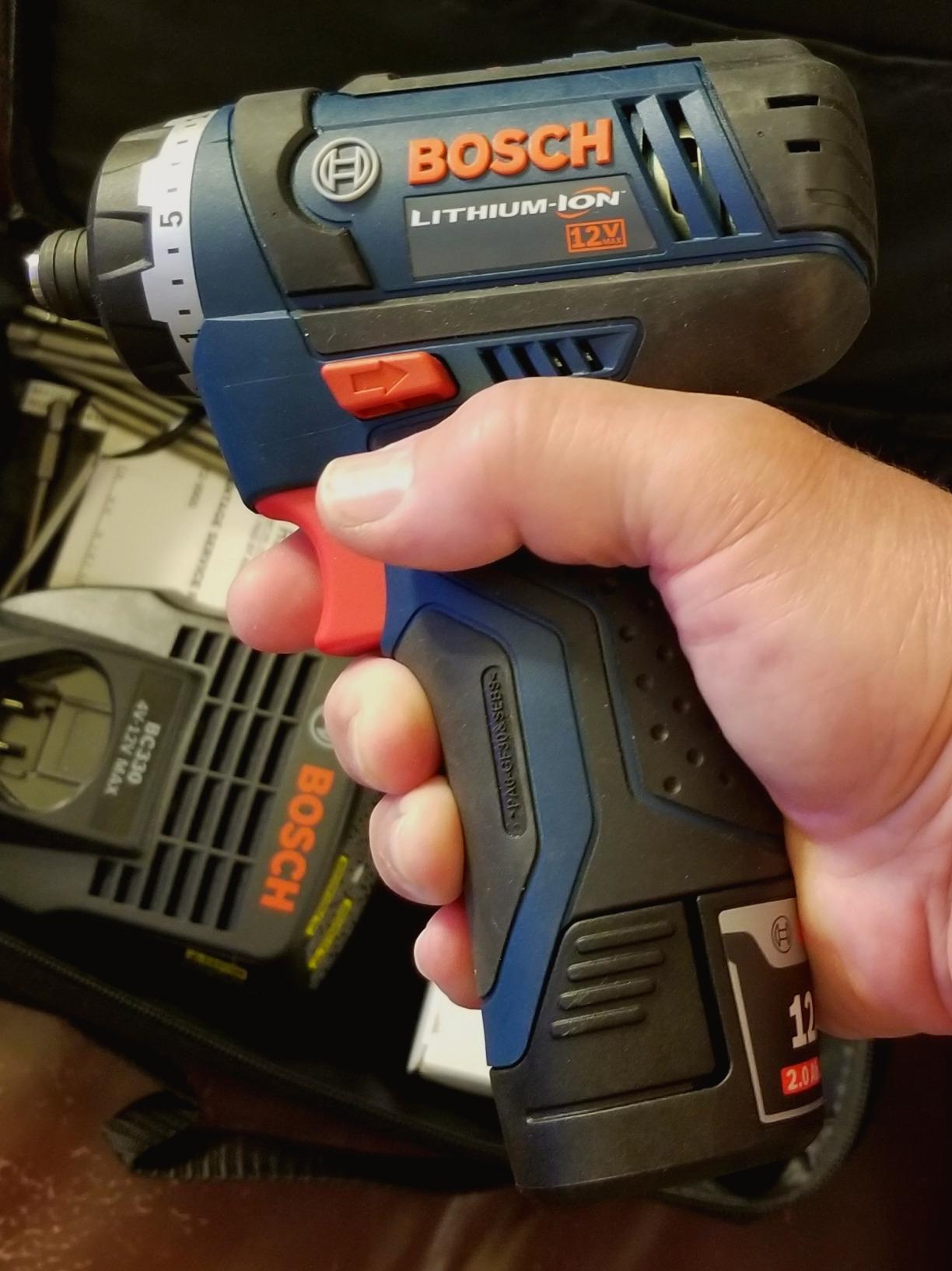 Bosch PS21-2A 12V Max Two-Speed Pocket Driver Kit - Customer Photo 2