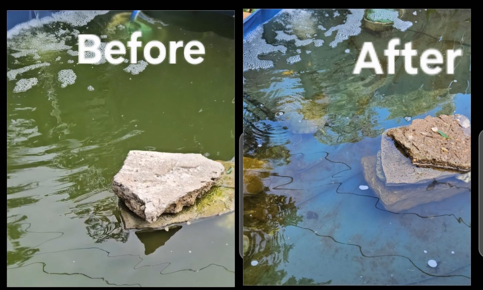 TotalPond Complete Pond Filter with UV Clarifier Black 15.16 x 9.06 x 13.11 in. Customer Review TotalPond Complete Pond Filter with UV Clarifier Black 15.16 x 9.06 x 13.11 in. - Customer Photo 1